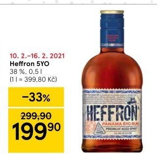Rum 5YO Heffron Panama