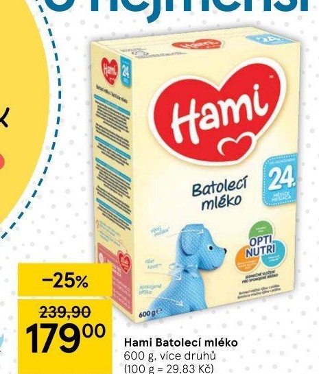 Výživa mléčná Hami