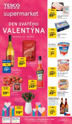 akční leták Tesco 10.2.2021-16.2.2021
