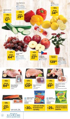akční leták Tesco 10.2.2021-16.2.2021