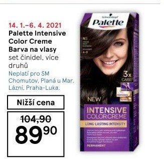 Barva na vlasy Intensive Color Creme Palette Schwarzkopf