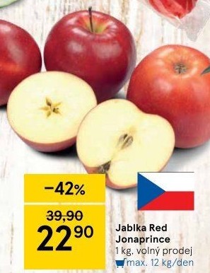 Jablka Red Jonaprince