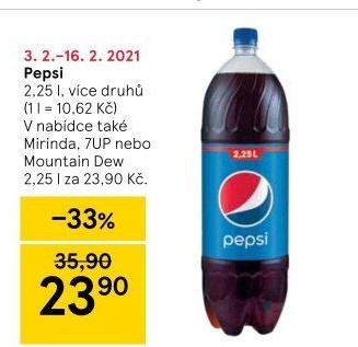 Limonáda Pepsi