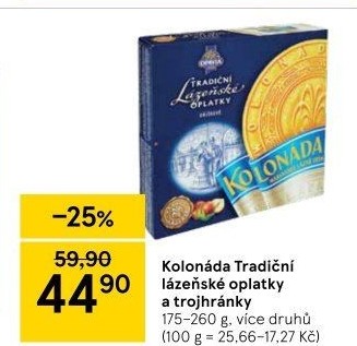 Oplatky Kolonáda Opavia