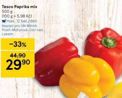 Paprika mix Tesco