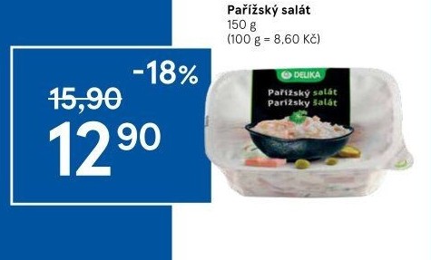 Pařížský salát Delika
