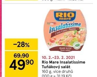 Salát Insalatissime Rio Mare