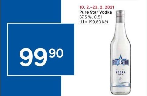 Vodka Pure Star