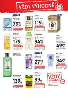 akční leták dm drogerie 11.2.2021-10.3.2021