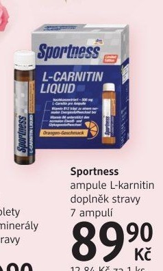 Ampule L-Carnitin Sportness