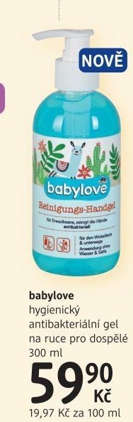Antibakteriální gel na ruce Babylove