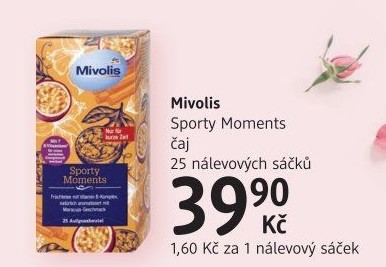 Čaj bylinný Mivolis Das Gesunde Plus