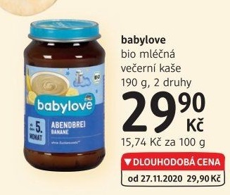 Kaše večerní bio Babylove