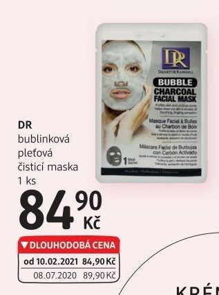 Maska pleťová textilní Daggett&amp