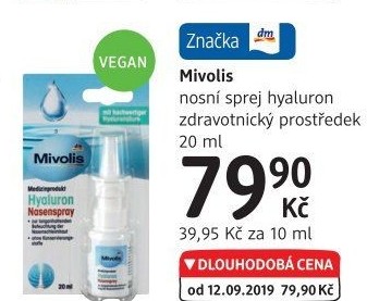 Nosní sprej Mivolis