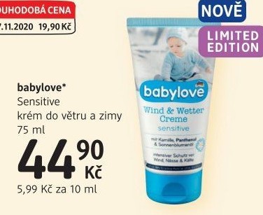 Ochranný krém do nepříznivého počasí Babylove