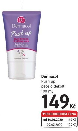 Péče na dekolt a poprsí zpevňující Push up Dermacol
