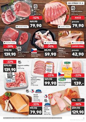 akční leták Kaufland 17.2.2021-23.2.2021