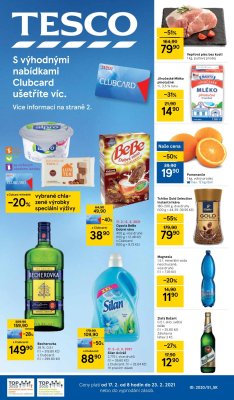 akční leták Tesco 17.2.2021-23.2.2021