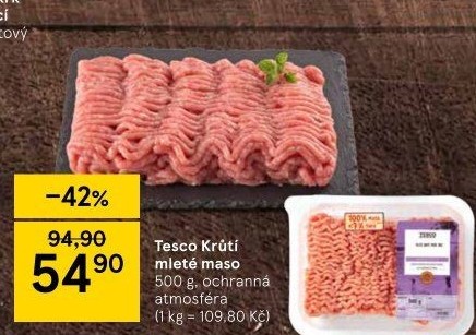 Krůtí mleté maso Tesco