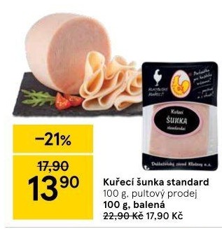 Kuřecí šunka standard DZ Klatovy