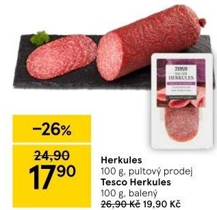 Salám Herkules Tesco
