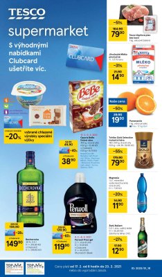 akční leták Tesco 17.2.2021-23.2.2021