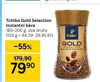 Instantní káva Tchibo Gold Selection
