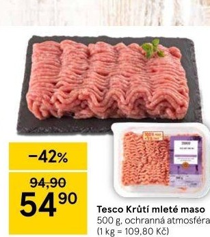 Krůtí mleté maso Tesco