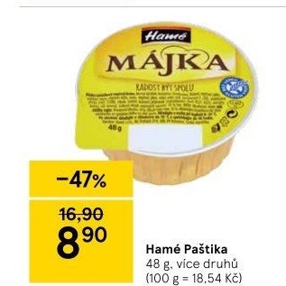 Paštiky Hamé