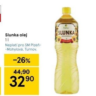 Slunečnicový olej Slunka Fabio