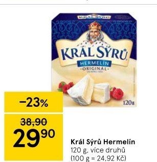 Sýr Hermelín Král sýrů