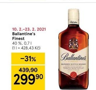 Whisky Ballantine'