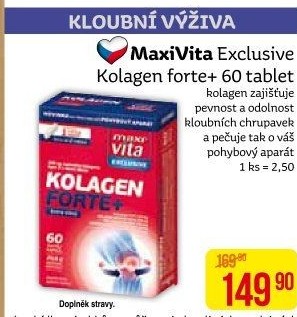 Doplněk stravy Kolagen forte Exclusive MaxiVita