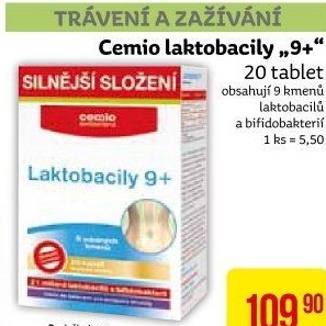 Doplněk stravy laktobacily Cemio