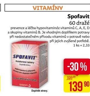 Doplněk stravy Spofavit