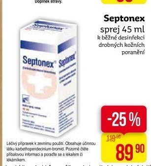 Kožní sprej Septonex