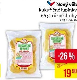 Lupínky kukuřičné Nový věk