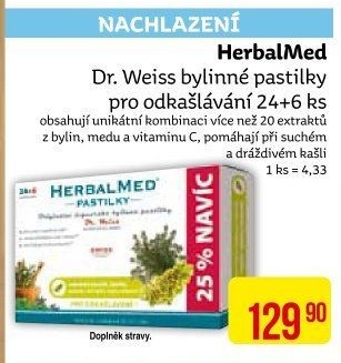 Pastilky pro odkašlávání HerbalMed Dr. Weiss