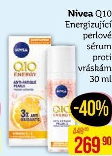 Sérum pleťové proti vráskám perlové Q10 Energy Nivea