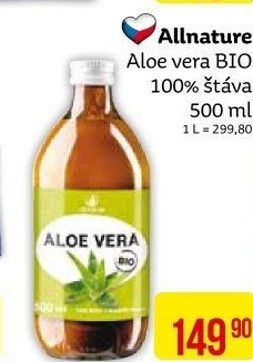 Šťáva bio Allnature