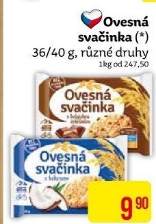 Sušenky Ovesná svačinka
