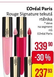 Tekutá rtěnka Rouge Signature L'