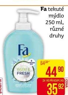 Tekuté mýdlo Fa