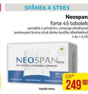 Tobolky Neospan forte