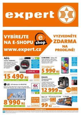 akční leták Expert elektro 18.2.2021-28.2.2021