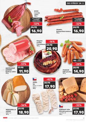 akční leták Kaufland 24.2.2021-2.3.2021