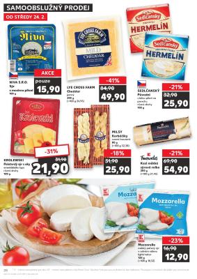 akční leták Kaufland 24.2.2021-2.3.2021