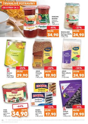 akční leták Kaufland 24.2.2021-2.3.2021