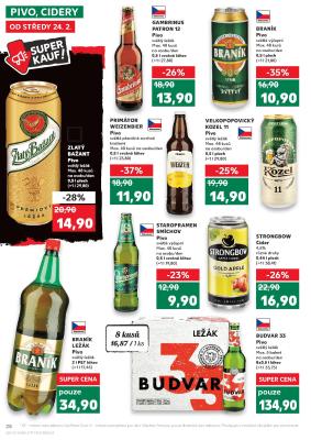 akční leták Kaufland 24.2.2021-2.3.2021
